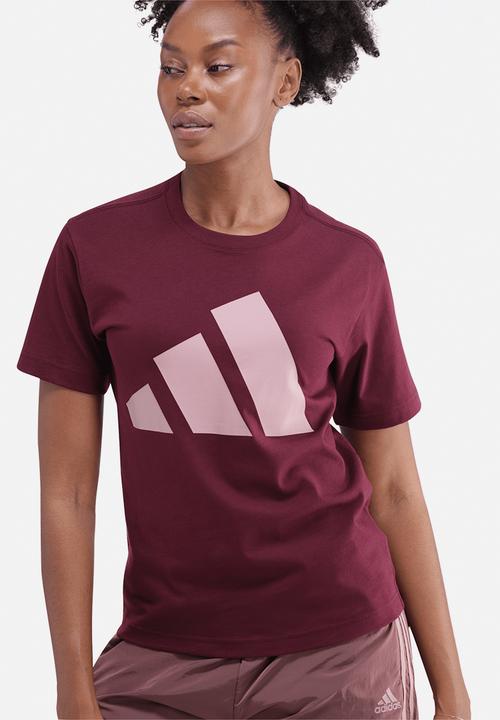 adidas Performance - W Bl Sj T 2 S26 - Maroon/Magic Mauve