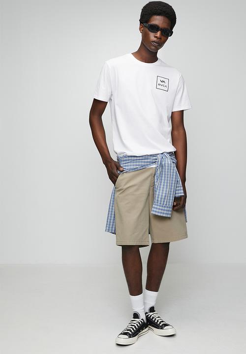 RVCA - Va all the way short sleeve - white