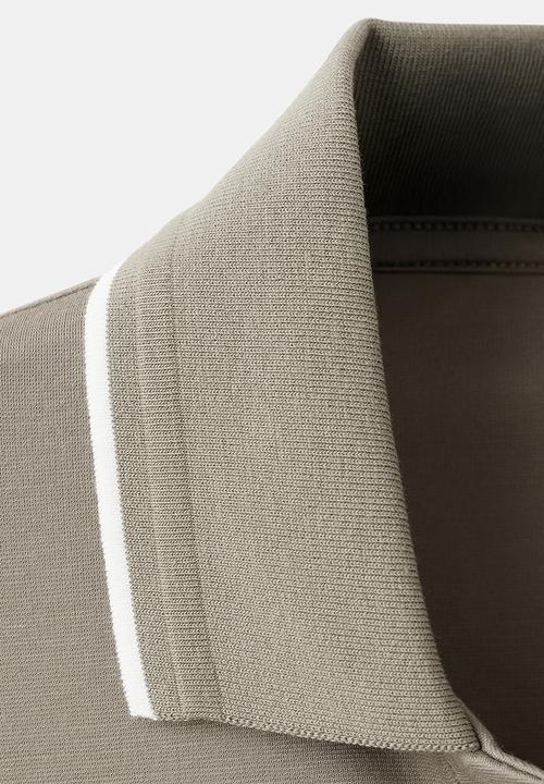 MANGO - Poloshirt Carlev - Light Beige