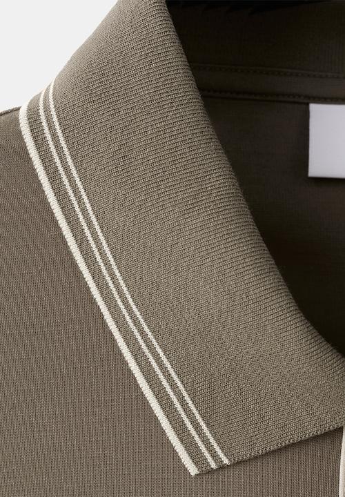 MANGO - Poloshirt Carleb - Light Brown
