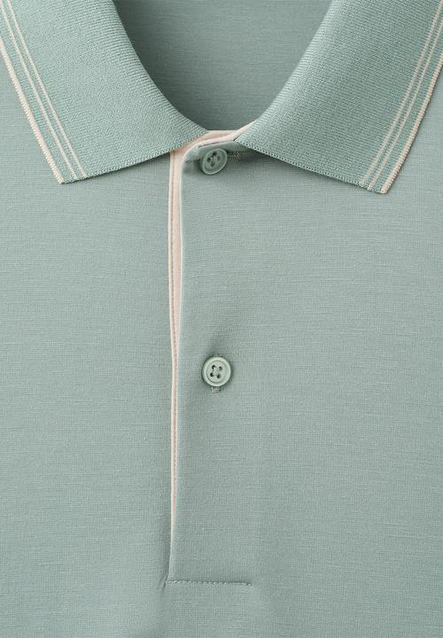 MANGO - Poloshirt Carleb - Bright Green