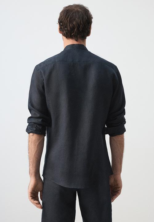 MANGO - Shirt Chennai - Navy