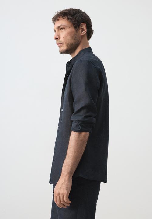 MANGO - Shirt Chennai - Navy