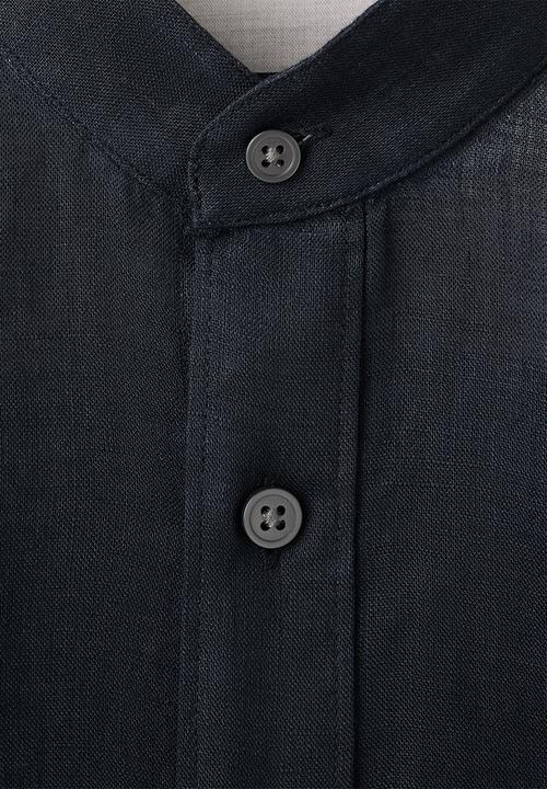 MANGO - Shirt Chennai - Navy