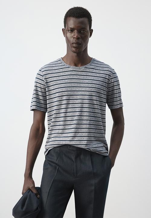 MANGO - T-Shirt Limar - Navy