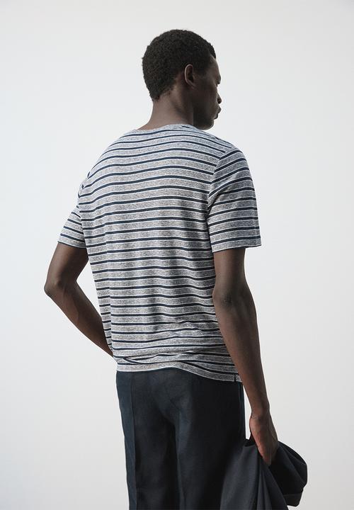 MANGO - T-Shirt Limar - Navy