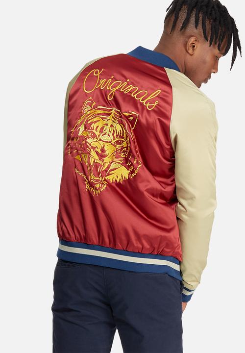 Jack & Jones - Satin Reversible Bomber Jacket
