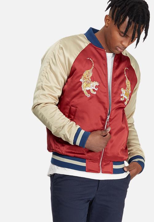 Jack & Jones - Satin Reversible Bomber Jacket