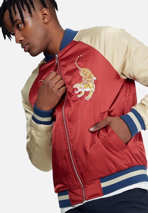 Jack & Jones - Satin Reversible Bomber Jacket