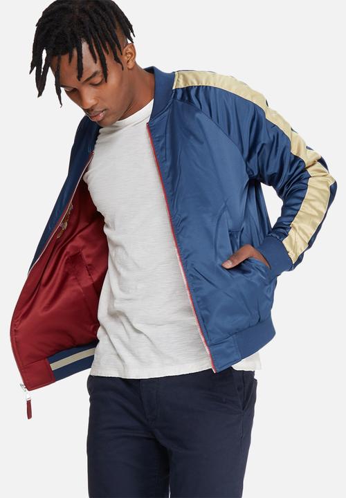Jack & Jones - Satin Reversible Bomber Jacket