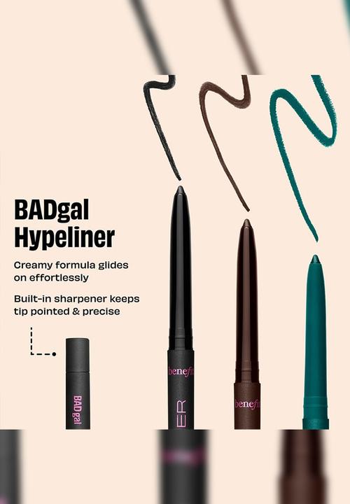 Benefit Cosmetics - BADgal HYPELINER Eyeliner - Midnight Brown