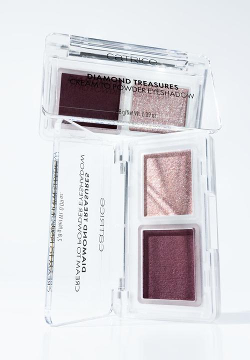 Catrice - Diamond Treasures Cream to Powder Eyesha - Burgundy Glitz