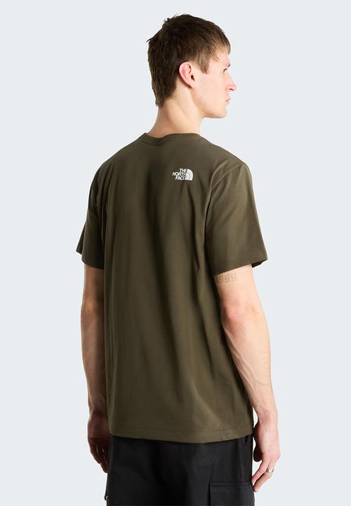 The North Face - Men's evolution half dome regular T-shirt - taupe green
