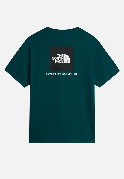 The North Face - M evolution box nse regular short sleeve - pacific teal
