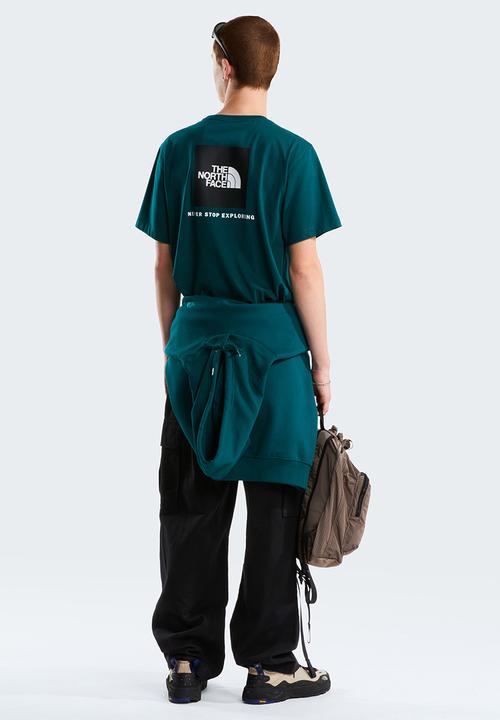 The North Face - M evolution box nse regular short sleeve - pacific teal