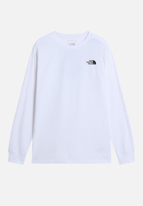 The North Face - M evolution box nse regular long sleeve tnf - white