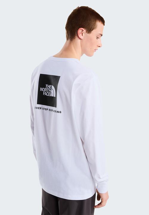 The North Face - M evolution box nse regular long sleeve tnf - white