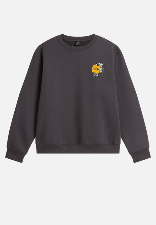 The North Face - Gear Up Graphic Crew - Anthracite Grey