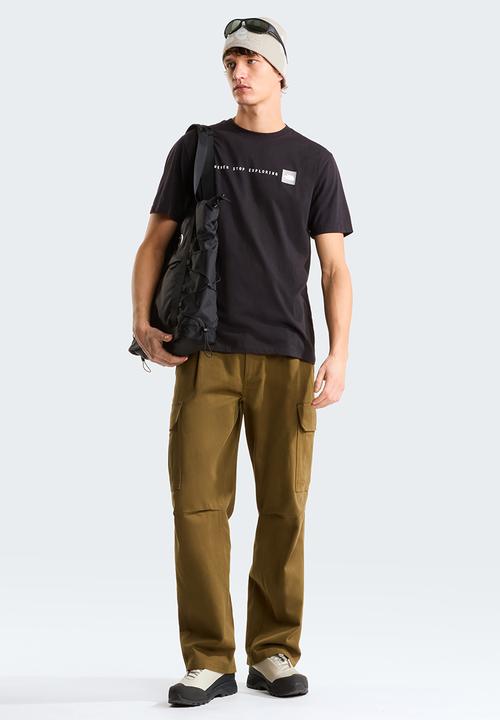 The North Face - M nse reg ss teegraphic tnf - black/tnf white