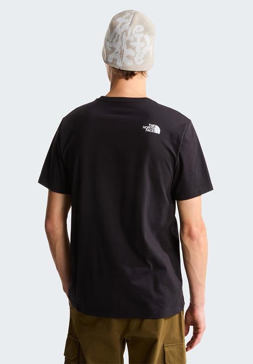 The North Face - M nse reg ss teegraphic tnf - black/tnf white