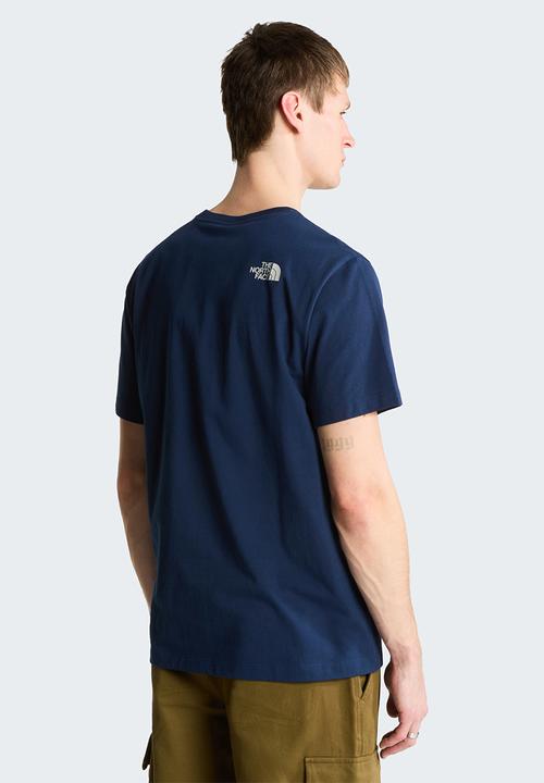 The North Face - M mountain LINE regular short sleeve tee - summit navy