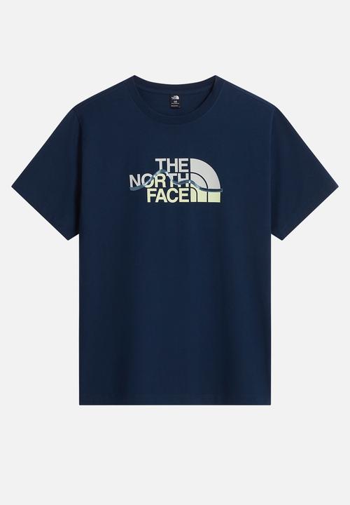 The North Face - M mountain LINE regular short sleeve tee - summit navy