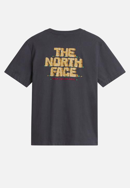 The North Face - U STONE LOGO RLX SS TEE-GRAPHIC - ANTHRACITE GREY