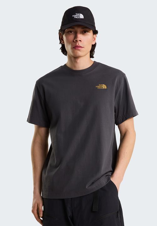 The North Face - U STONE LOGO RLX SS TEE-GRAPHIC - ANTHRACITE GREY