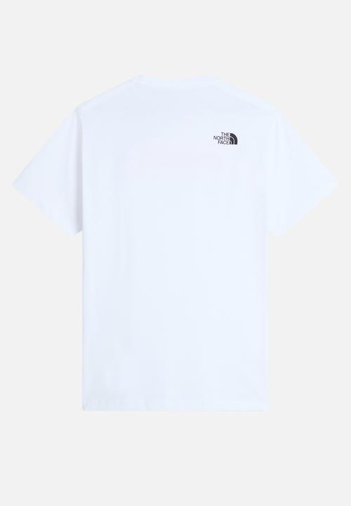 The North Face - M BRACKET LOGO REGULAR SS TEE - TNF WHITE