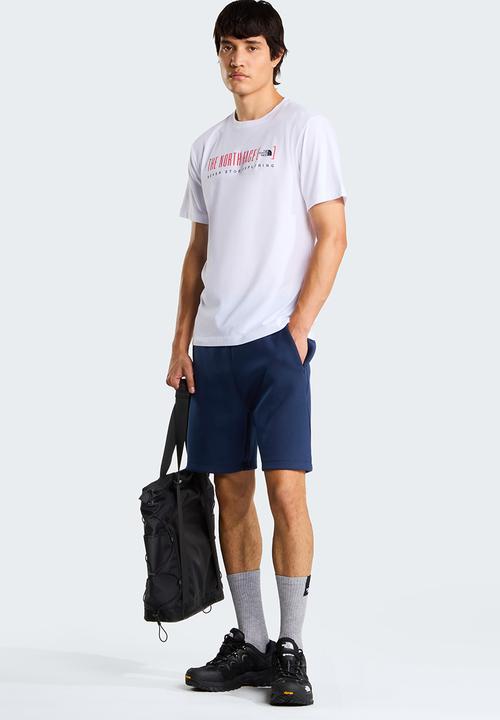The North Face - M BRACKET LOGO REGULAR SS TEE - TNF WHITE