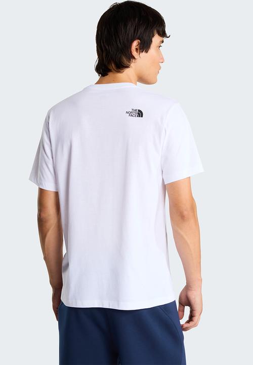The North Face - M BRACKET LOGO REGULAR SS TEE - TNF WHITE