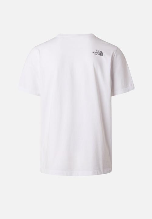 The North Face - M mountain LINE regular short sleeve tee - tnf white