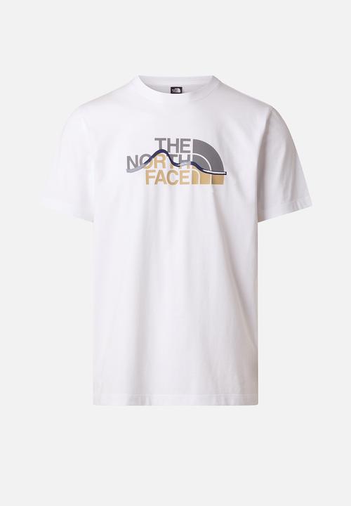 The North Face - M mountain LINE regular short sleeve tee - tnf white