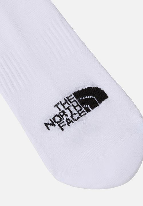 The North Face - MULTI SPORT INVISIBLE SOCK 3P - White 