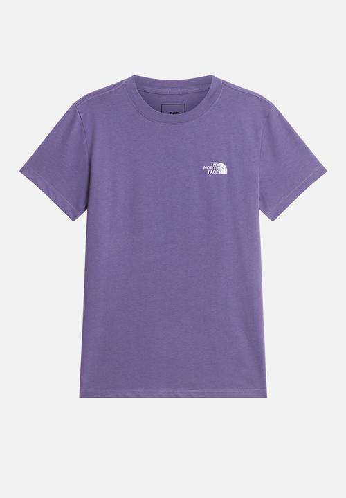 The North Face - W Evolution Simple Dome Slm Short Sleeve Tee - Grounded Plum