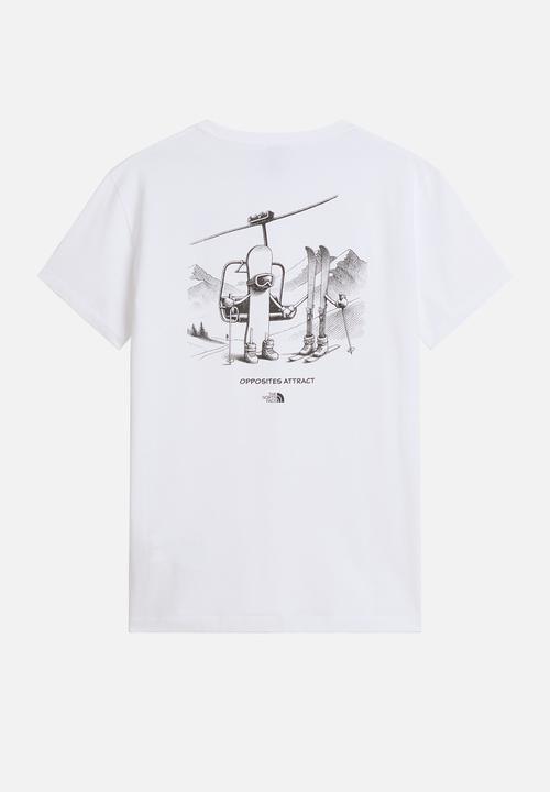 The North Face - U opposites attract rlx ss tee-graphic - tnf white