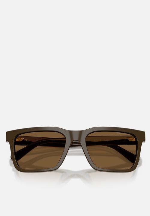 Emporio Armani - Emporio Armani 0EA4262U 57mm Eyewear - Shiny Brown