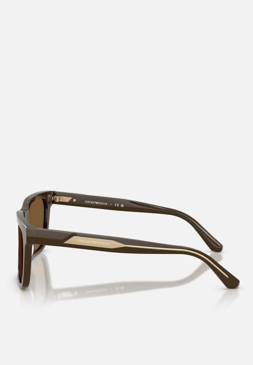 Emporio Armani - Emporio Armani 0EA4262U 57mm Eyewear - Shiny Brown