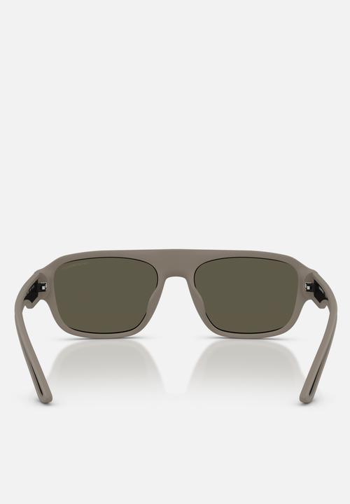 Emporio Armani - Emporio Armani 0EA4266U 55mm Eyewear - Rubberised Matt Light Brown