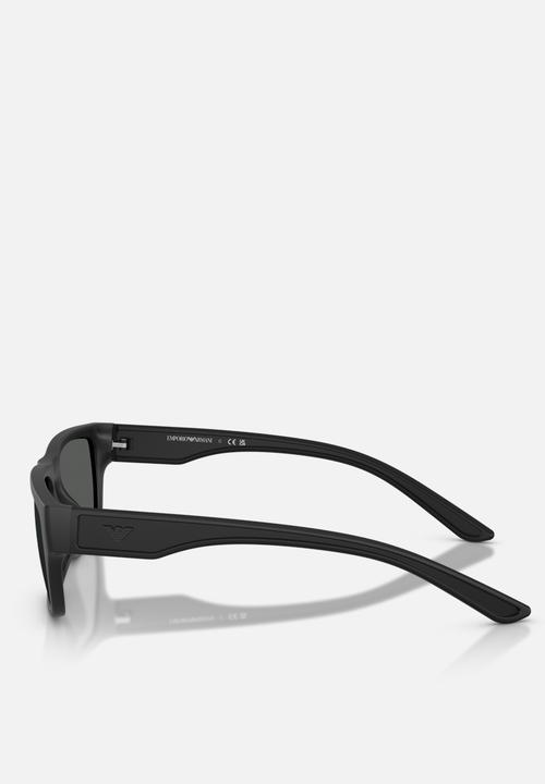 Emporio Armani - Emporio Armani 0EA4267U 57mm Eyewear - Rubberized Matte Black