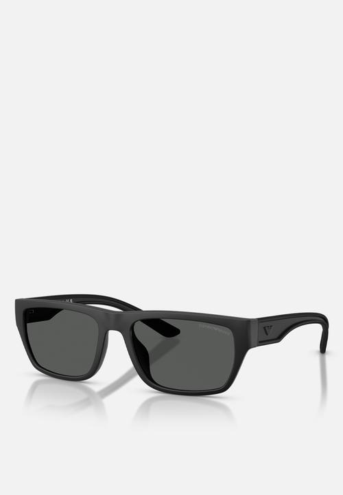 Emporio Armani - Emporio Armani 0EA4267U 57mm Eyewear - Rubberized Matte Black