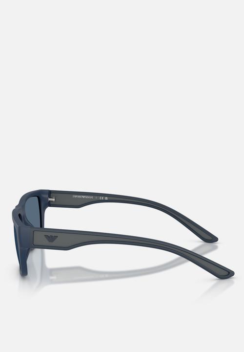 Emporio Armani - Emporio Armani 0EA4267U 57mm Eyewear - Rubberized Matte Blue