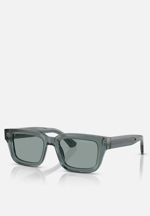 Emporio Armani - Emporio Armani 0EA4270 51mm Eyewear - Shiny Transparent Grey