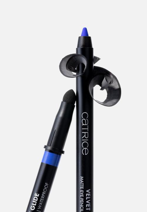Catrice - Velvet Glide Matte Eye Pencil - 050 Blue Pulse