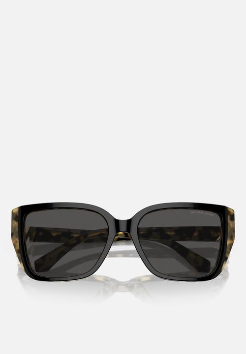 Michael Kors Eyewear - ACADIA 0MK2199 57mm Eyewear - Bi-layer Black/Amber Tortoise