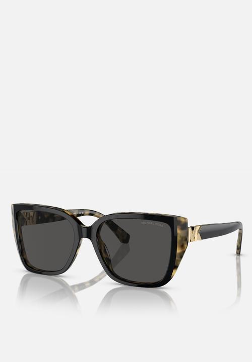 Michael Kors Eyewear - ACADIA 0MK2199 57mm Eyewear - Bi-layer Black/Amber Tortoise