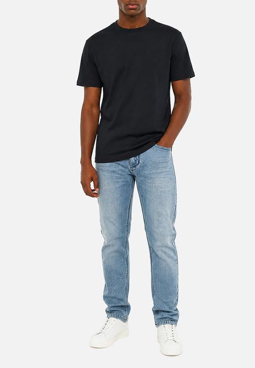 POLO - Mens crew neck gots  ss tee - navy
