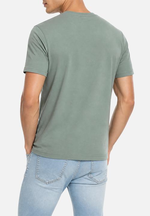 POLO - Mens crew neck gots ss tee - green