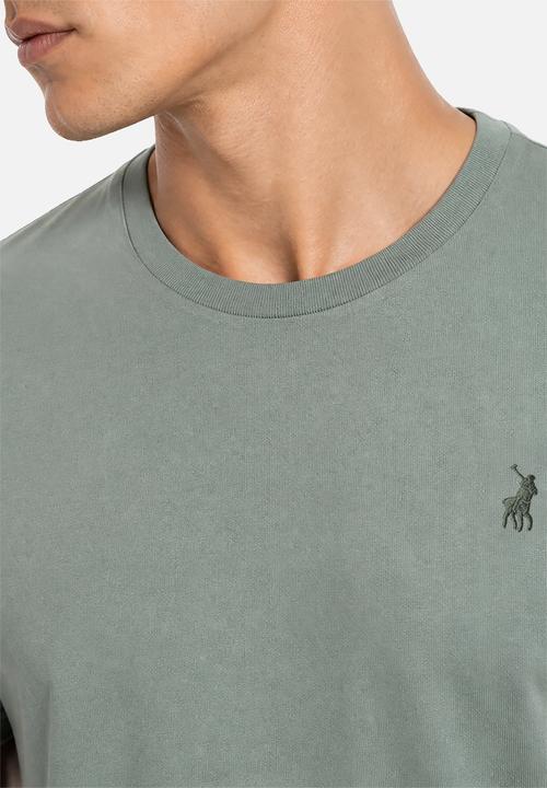 POLO - Mens crew neck gots ss tee - green