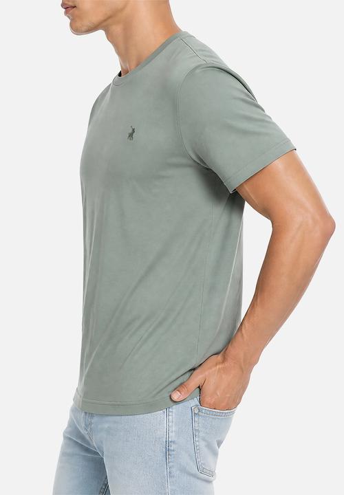 POLO - Mens crew neck gots ss tee - green